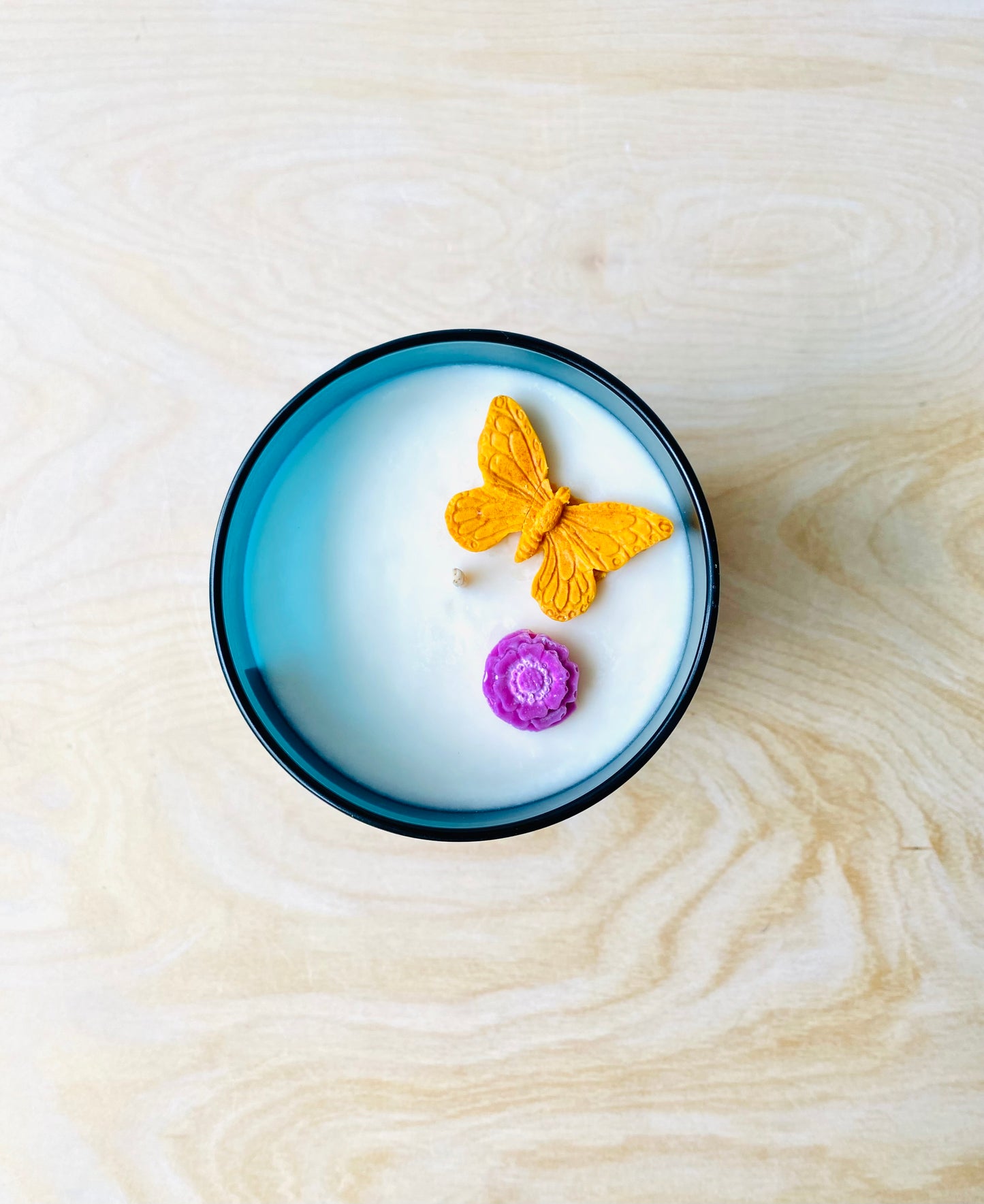 Butterfly Garden Fresh Floral, Hand Poured Soy Candle