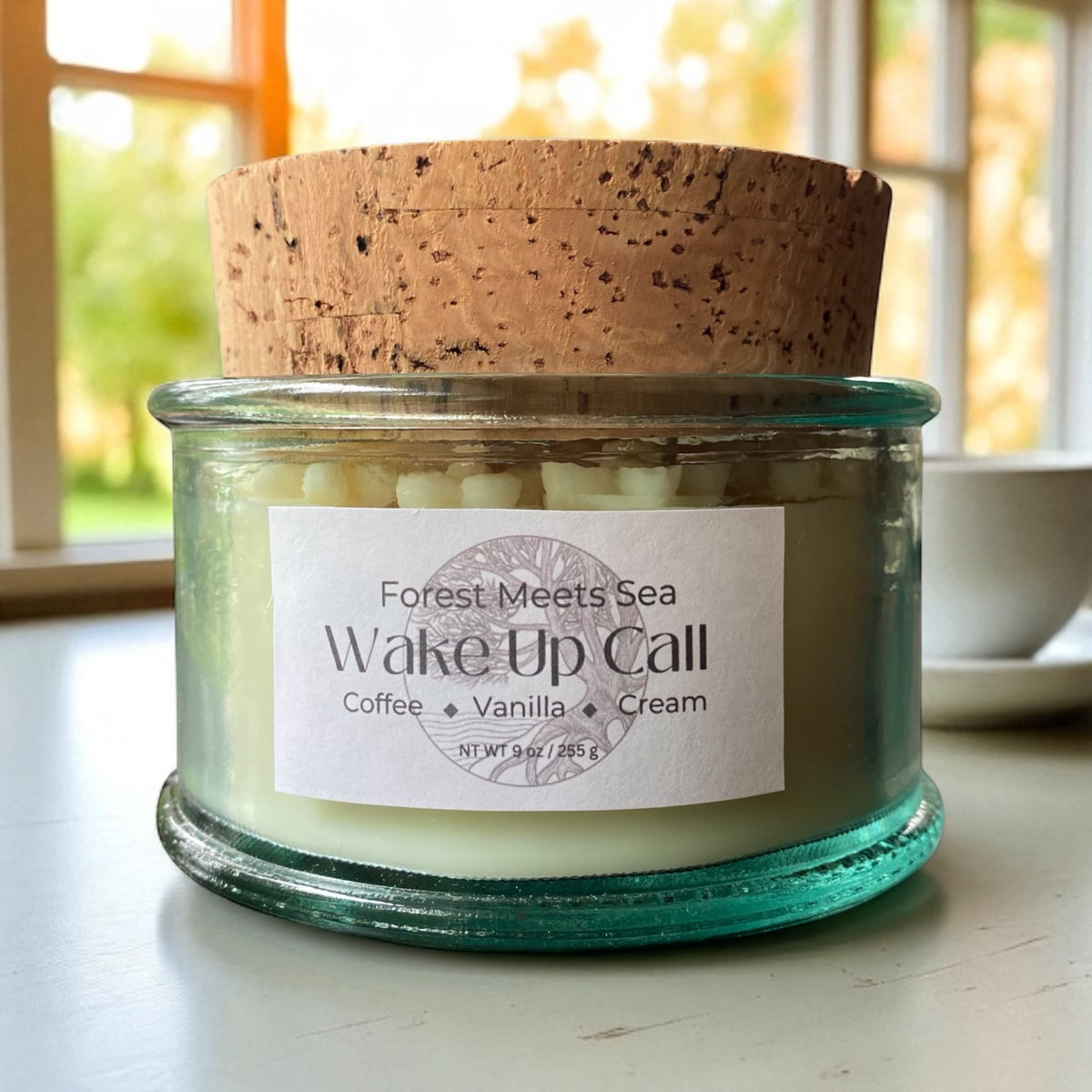 Wake Up Call, Recycled Glass & Cork