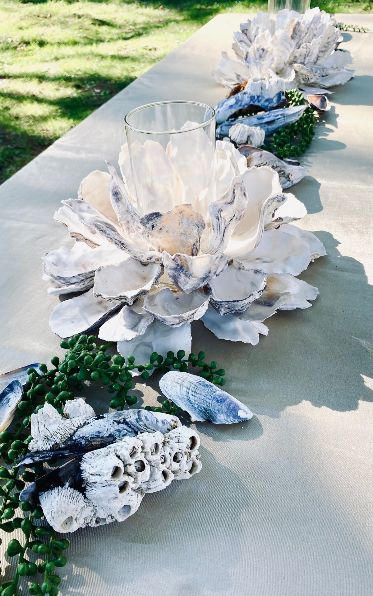 Under The Sea, Handmade Centerpieces & Candle Holders