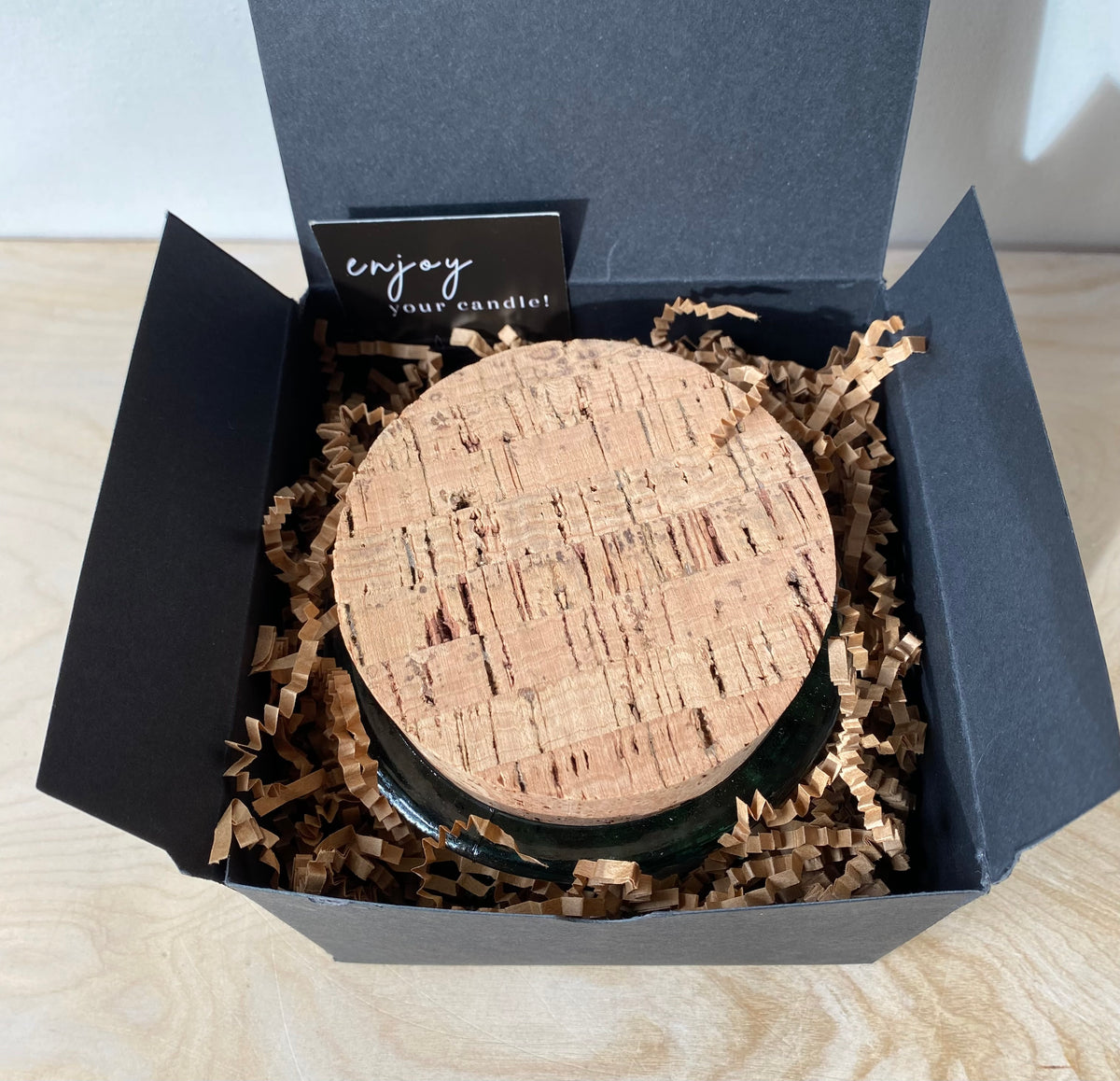 Coastal Santal, Recycled Glass & Natural Cork