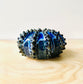 Blue Sea Urchin Vase, Bud Vase, Urchin Container