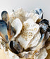 Mussel & Oyster Shell Candle Holder, Centerpiece