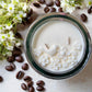 Wake Up Call, Coffee Scented 100% Soy Candle, Hand Poured in Recycled Glass & Cork Vessel