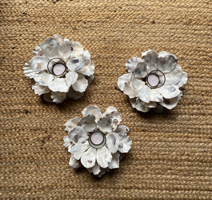 Votive Oyster Shell Candle Holder