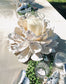 Large Oyster Shell Candle Holder, Beach Centerpiece