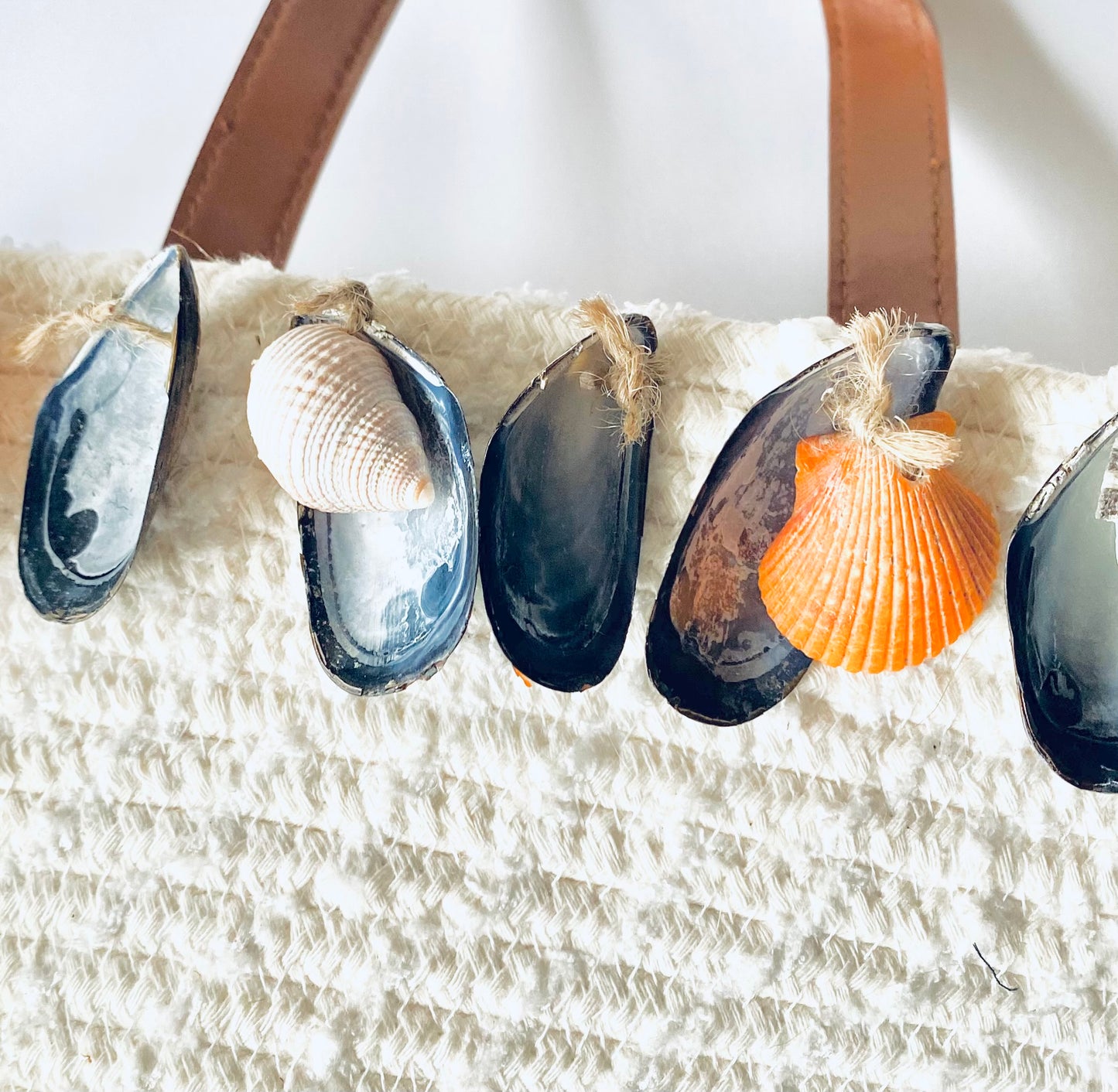 Seashell hanging basket, Storage Container